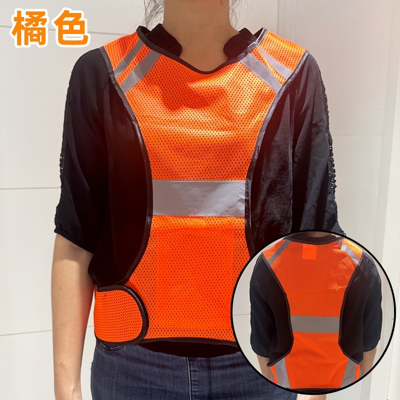 反光背心 反光馬甲 運動背心 (T5款) 交管 夜跑 機能服 自行車 反光衣 施工 警消【T990025】-細節圖7