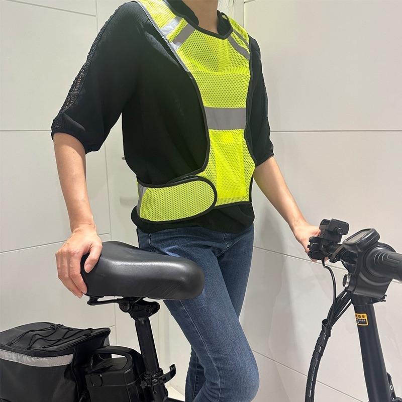 反光背心 反光馬甲 運動背心 (T5款) 交管 夜跑 機能服 自行車 反光衣 施工 警消【T990025】-細節圖9