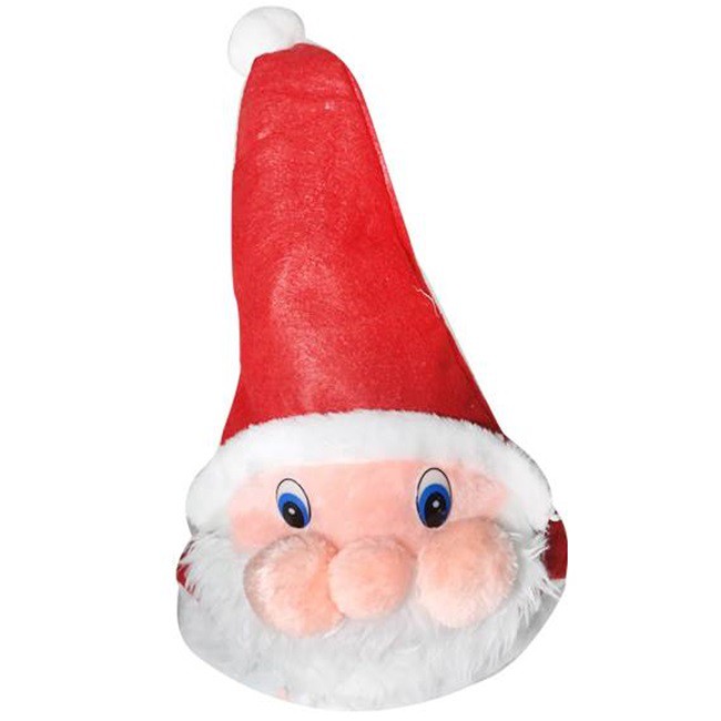 聖誕節 聖誕帽 (聖誕老人款) 聖誕不織布帽子 聖誕節帽子 耶誕帽 聖誕老人帽子 變裝 表演 派對-細節圖5