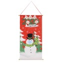 聖誕節 天花板掛旗 (75cm) 掛旗 聖誕佈置 長條掛布 防疫大作戰 聖誕老人雪人 裝飾居家-規格圖8