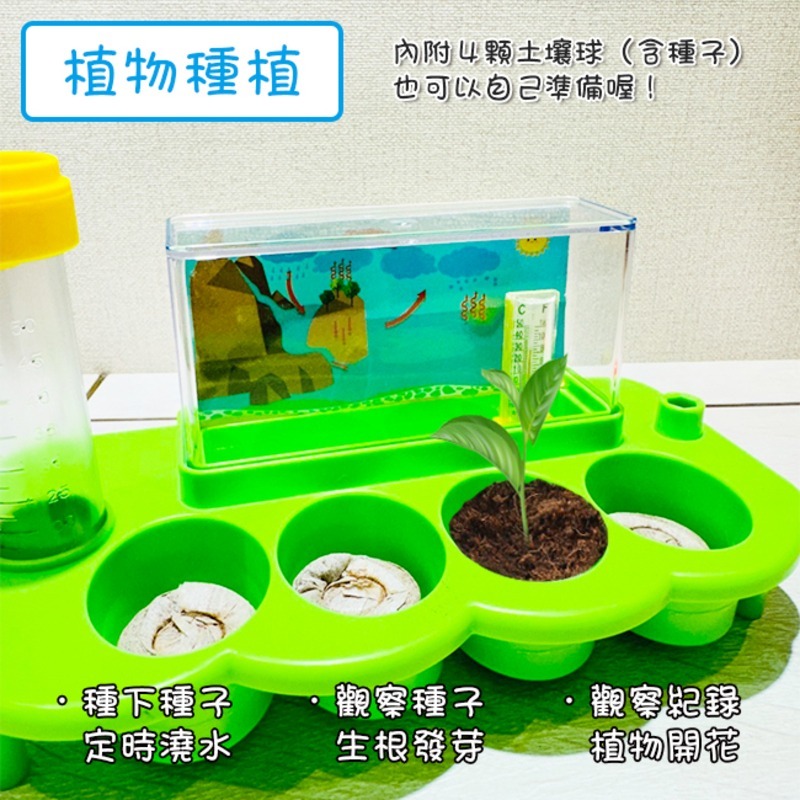 生態氣象站 科學玩具 觀測站 氣象觀察 水循環原理 植物培養 教育玩具 DIY實驗 天氣【T33002001】-細節圖7