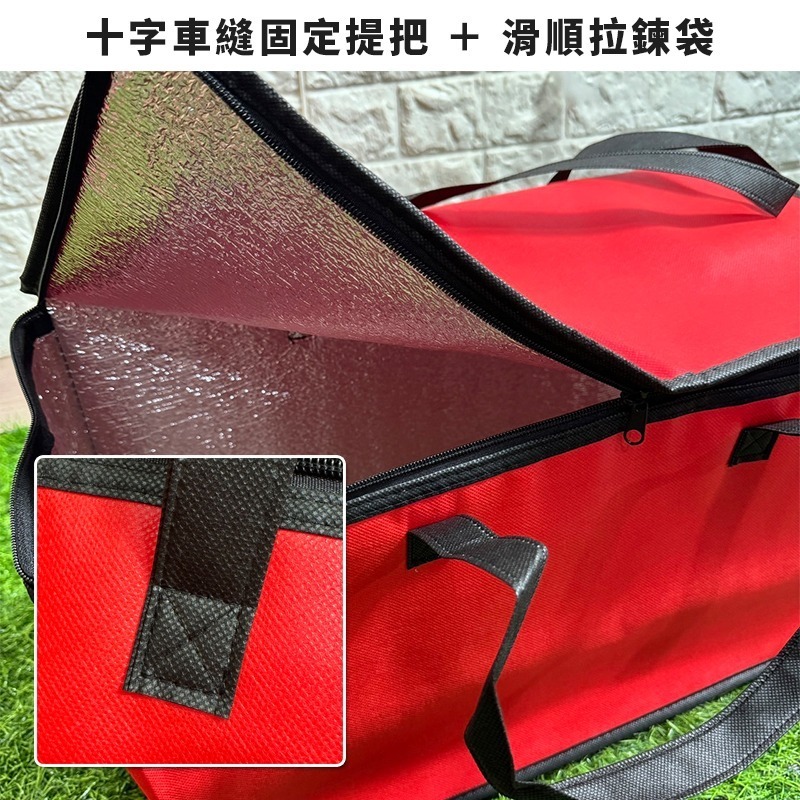 年菜外帶提袋 保溫袋 佛跳牆 年菜外帶 過年 喜慶 春節 保冷袋 環保袋 不織布袋 野餐袋 【S33004304】-細節圖3