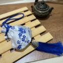 端午節 香包 流蘇香囊 (梅花袋) 古風香包 錦緞香包 刺繡錦囊 艾草 護身符 祈福 香袋【M000002】-規格圖8