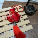 端午節 香包 流蘇香囊 (梅花袋) 古風香包 錦緞香包 刺繡錦囊 艾草 護身符 祈福 香袋【M000002】-規格圖8