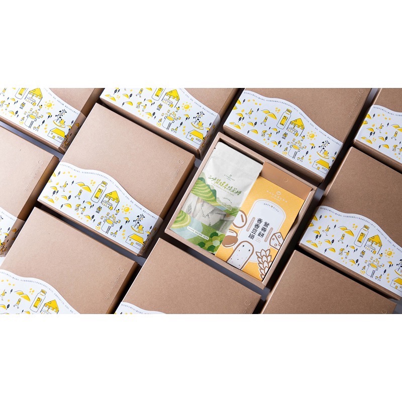 【禾乃川】禮盒X1盒/香香豆纖營養餅1盒X三峽碧螺春茶糖1包-細節圖2