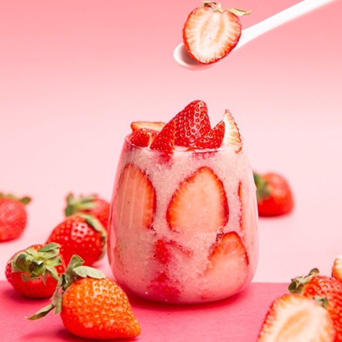 【7-11門市團購】禾乃川草莓甘酒 500ml（季節限定)(非酒精性飲品)-細節圖2