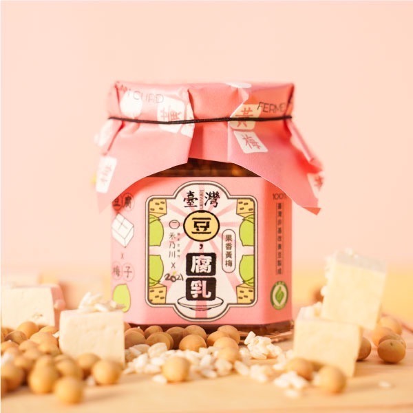 【禾乃川】-台灣豆腐乳（果香黃梅）-細節圖2