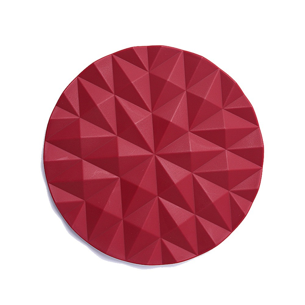 【小鵲幸】菱格風矽膠墊 矽膠隔熱墊 鍋墊 杯墊 擺拍 餐墊 矽膠墊 鑽石造型-規格圖6