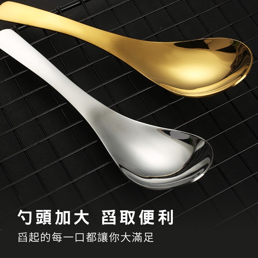 【小鵲幸】不銹鋼伯爵湯匙 環保餐具 304不銹鋼餐具-細節圖4