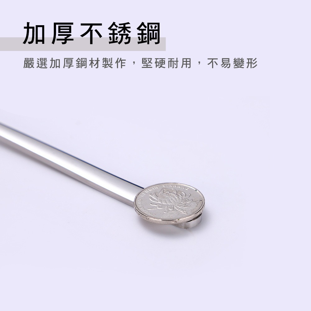 【小鵲幸】不銹鋼泡麵湯匙 兩用湯匙 隨身餐具 湯叉勺-細節圖3