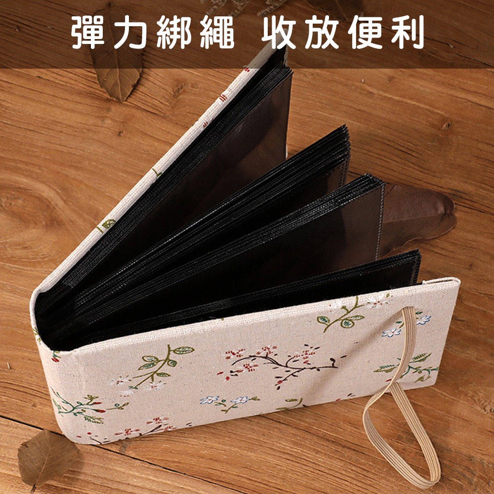 【小鵲幸】布藝封面相簿 綁繩相簿 6吋相片收集本-細節圖5