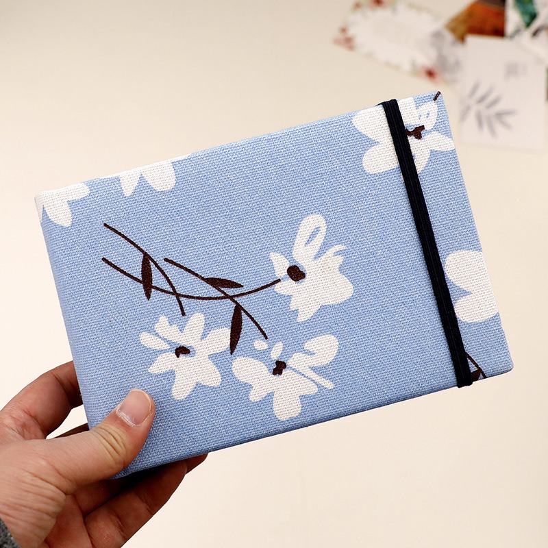 【小鵲幸】布藝封面相簿 綁繩相簿 6吋相片收集本-規格圖6