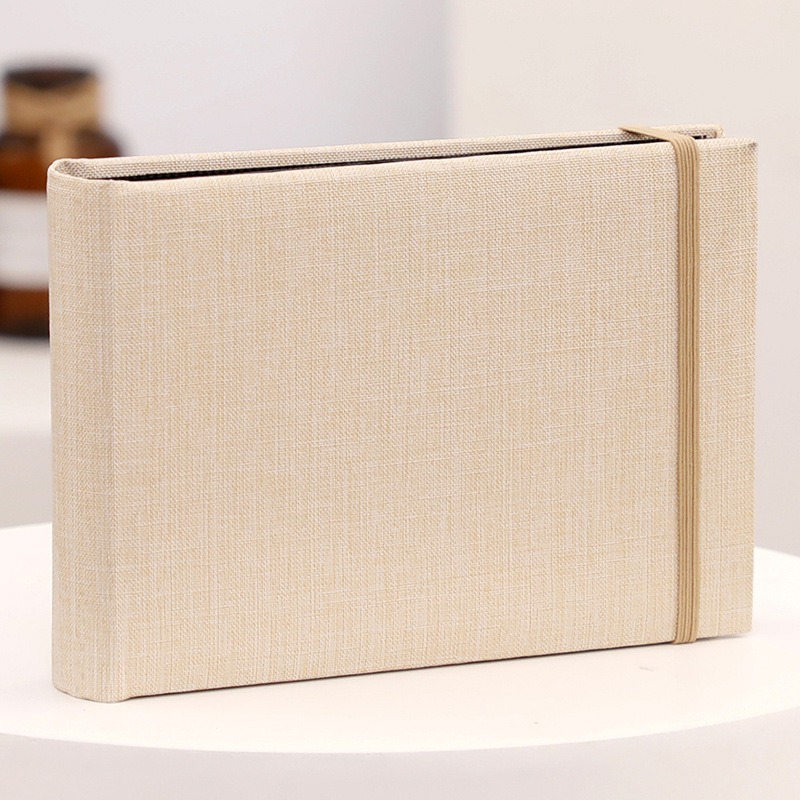 【小鵲幸】布藝封面相簿 綁繩相簿 6吋相片收集本-規格圖6