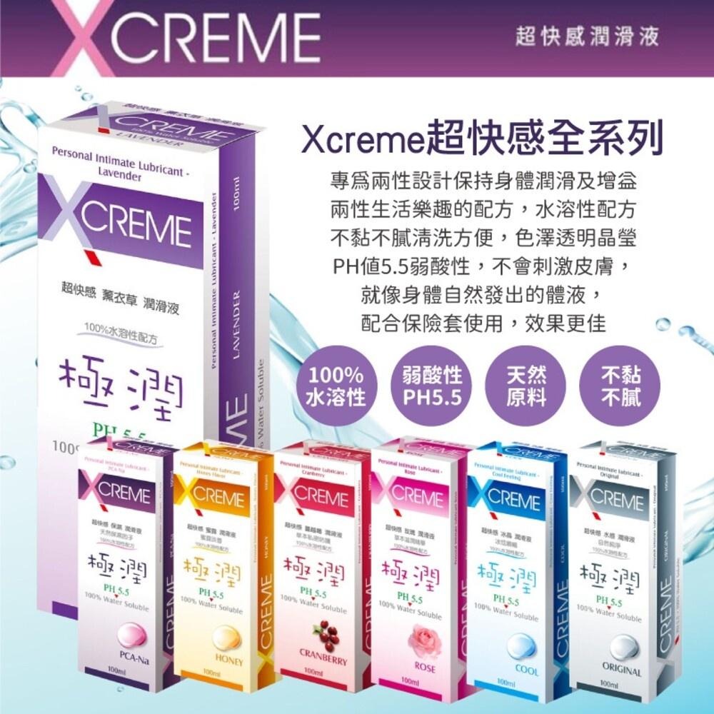 【X-CREME】極潤 超快感 PH5.5 水溶性-100ml 潤滑液-細節圖2
