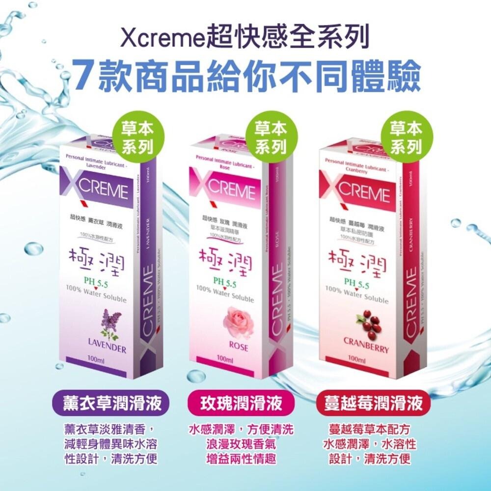 【X-CREME】極潤 超快感 PH5.5 水溶性-100ml 潤滑液-細節圖4