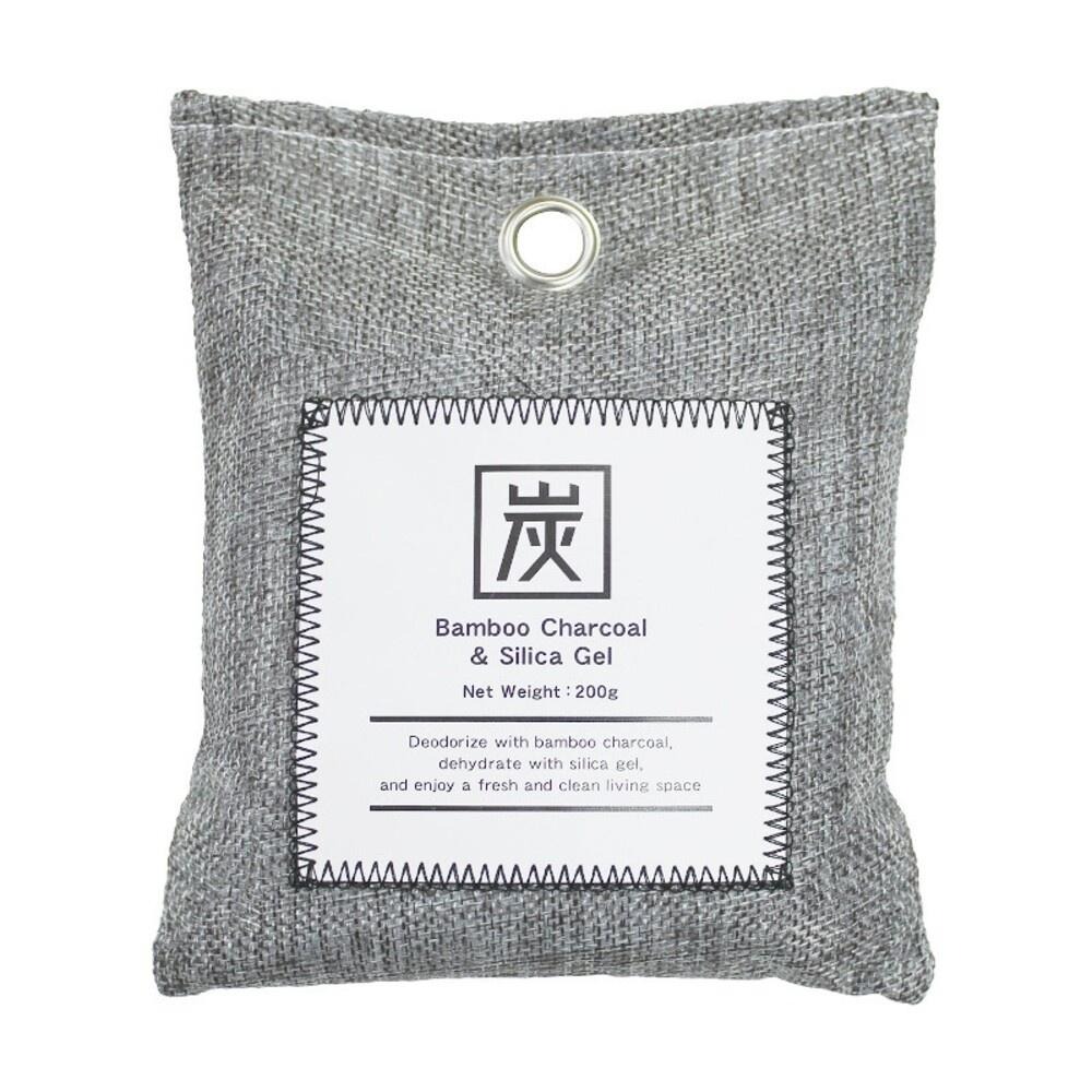 【KOKUBO小久保】可重複使用竹炭除濕消臭袋200g-細節圖4