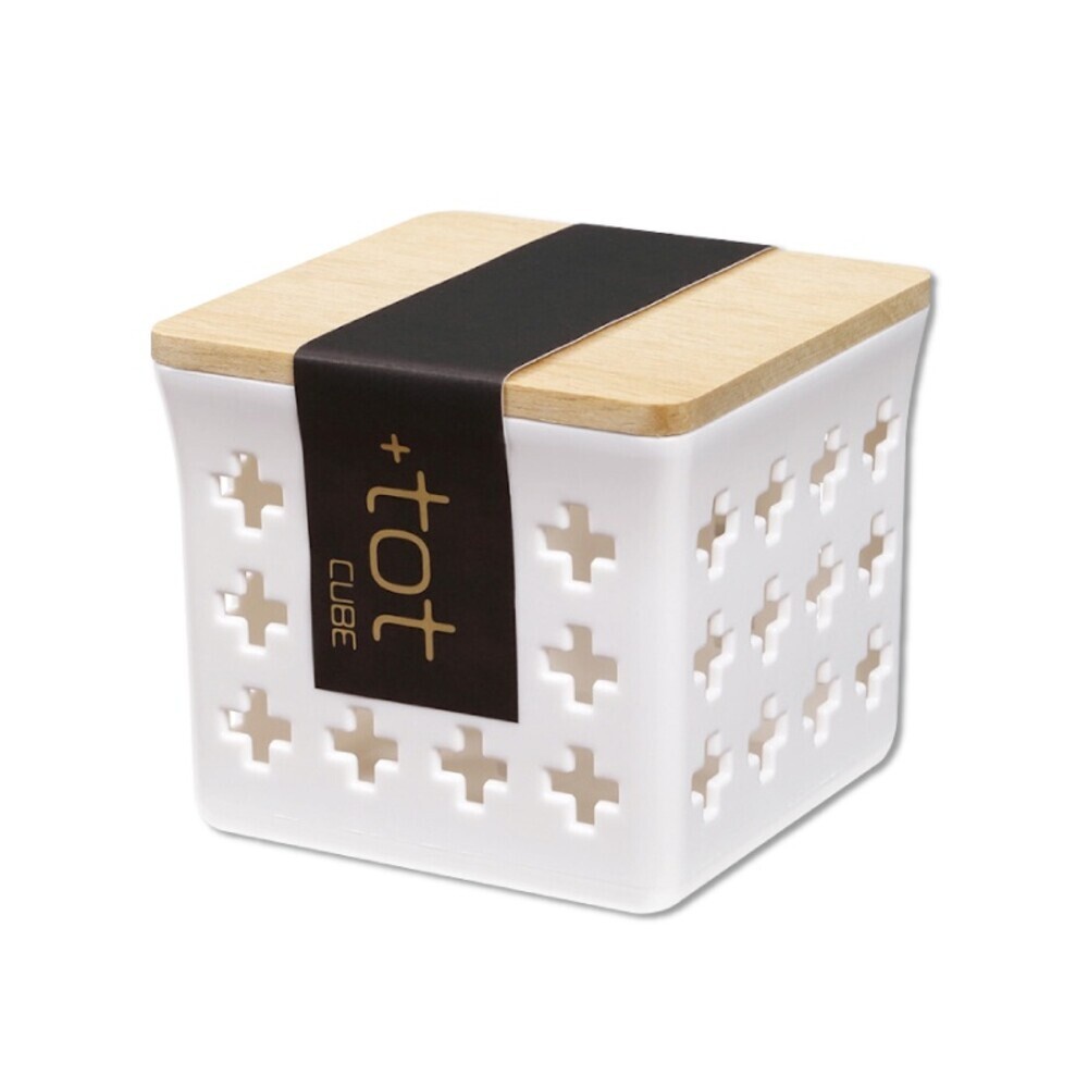 【KOKUBO小久保】+tot木質調方形收納盒-規格圖4