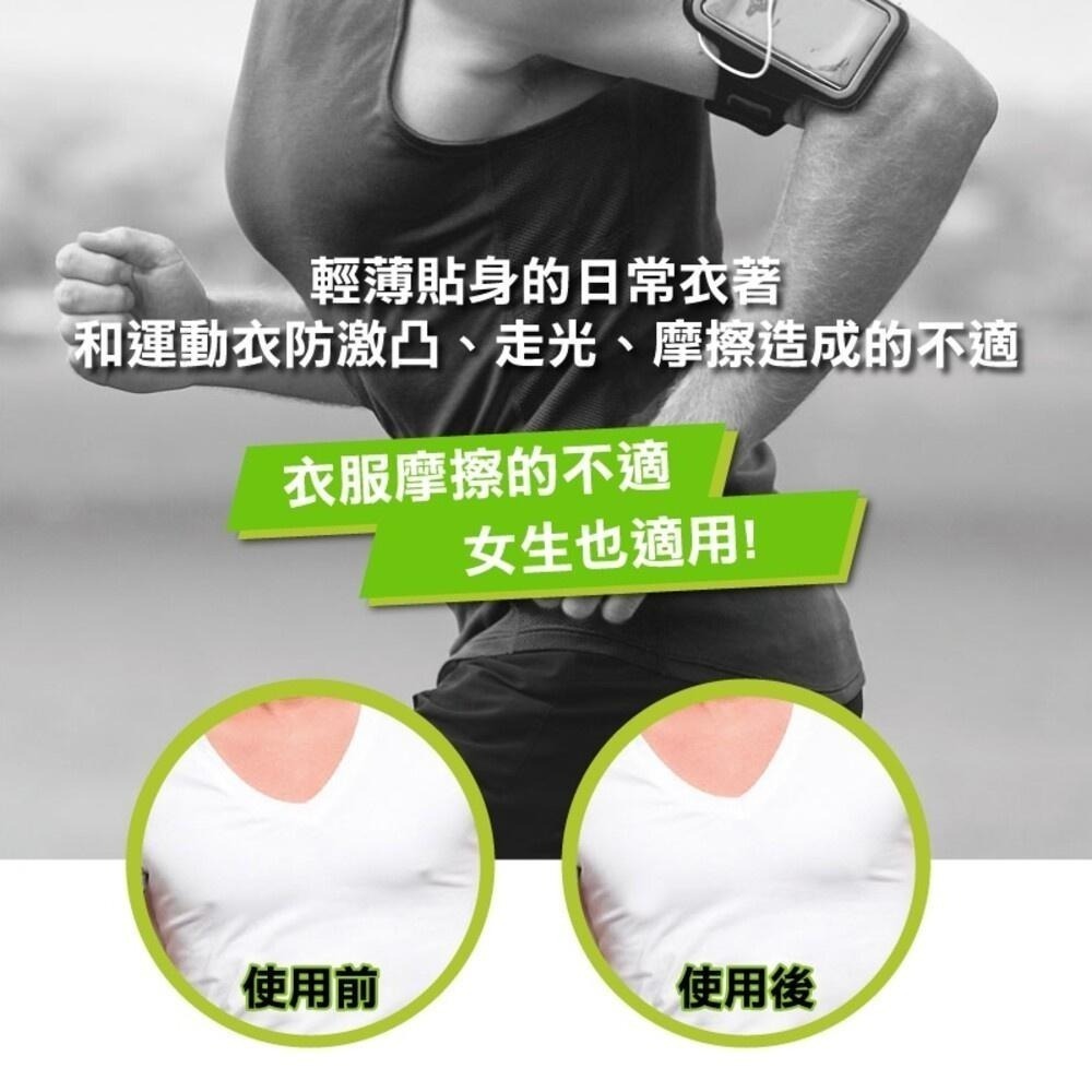 【KOKUBO小久保】耐水耐汗遮瑕運動胸貼3對入 男女可用 胸貼-細節圖2