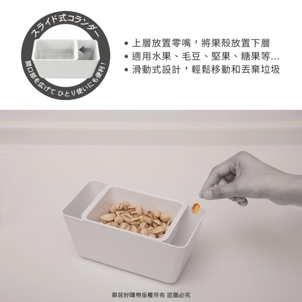 【KOKUBO小久保】滑動式瓜果盆 桌上收納 日本-細節圖2