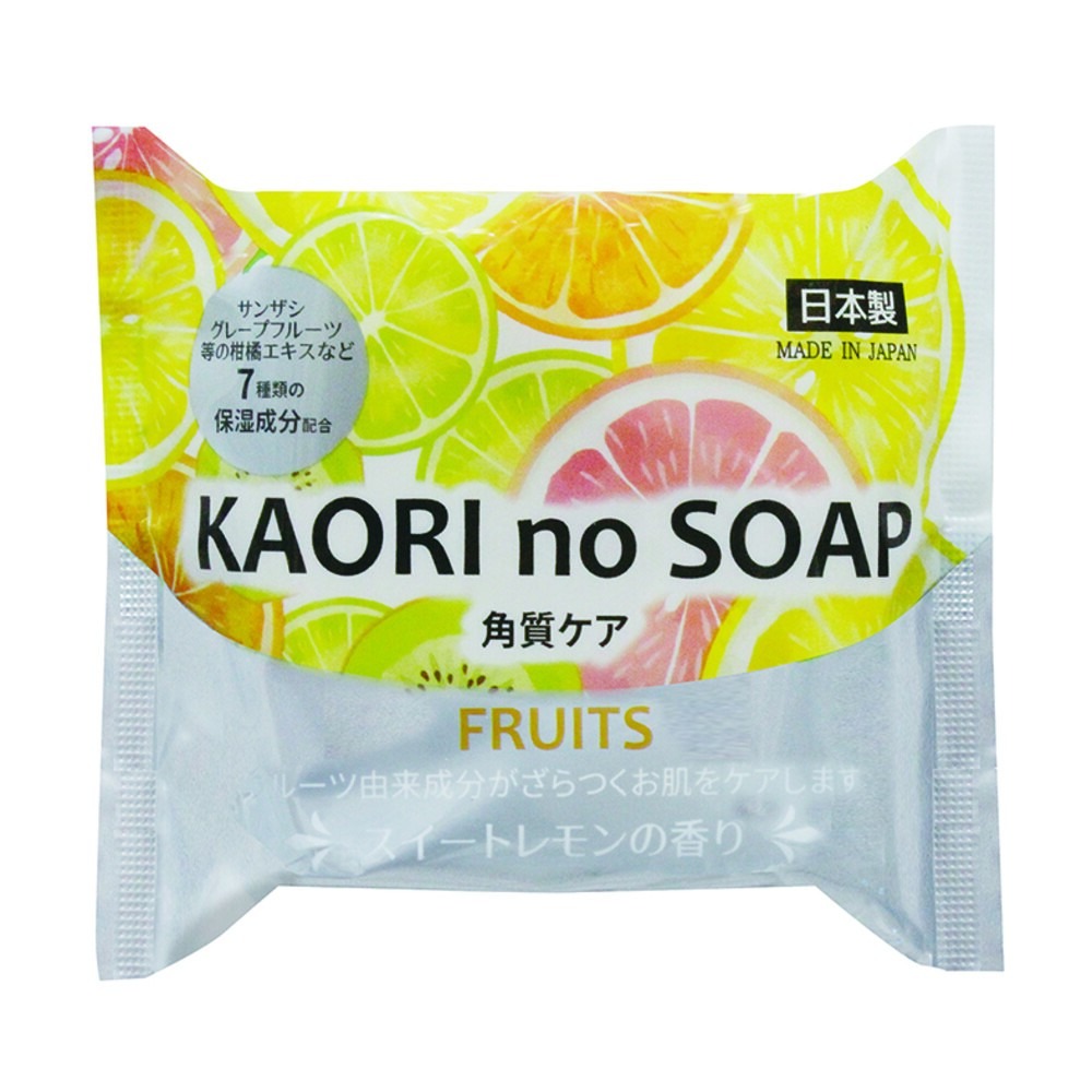 【紀陽除虫菊】KAORI no SOAP保濕沐浴洗面皂100g-(草本/海洋/水果/天然)-規格圖10