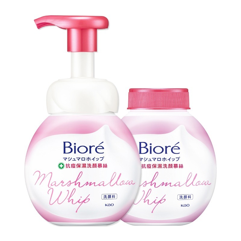 【Biore蜜妮】洗顏慕絲系列160ml-(水嫩亮澤/抗痘保濕/抗痘控油) 正裝 更替瓶-細節圖6