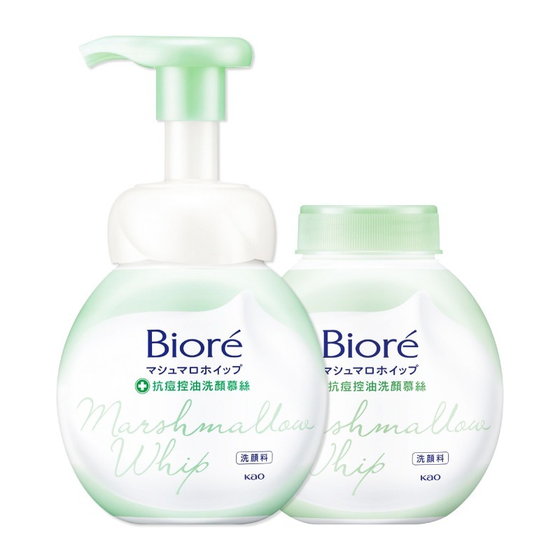 【Biore蜜妮】洗顏慕絲系列160ml-(水嫩亮澤/抗痘保濕/抗痘控油) 正裝 更替瓶-細節圖7