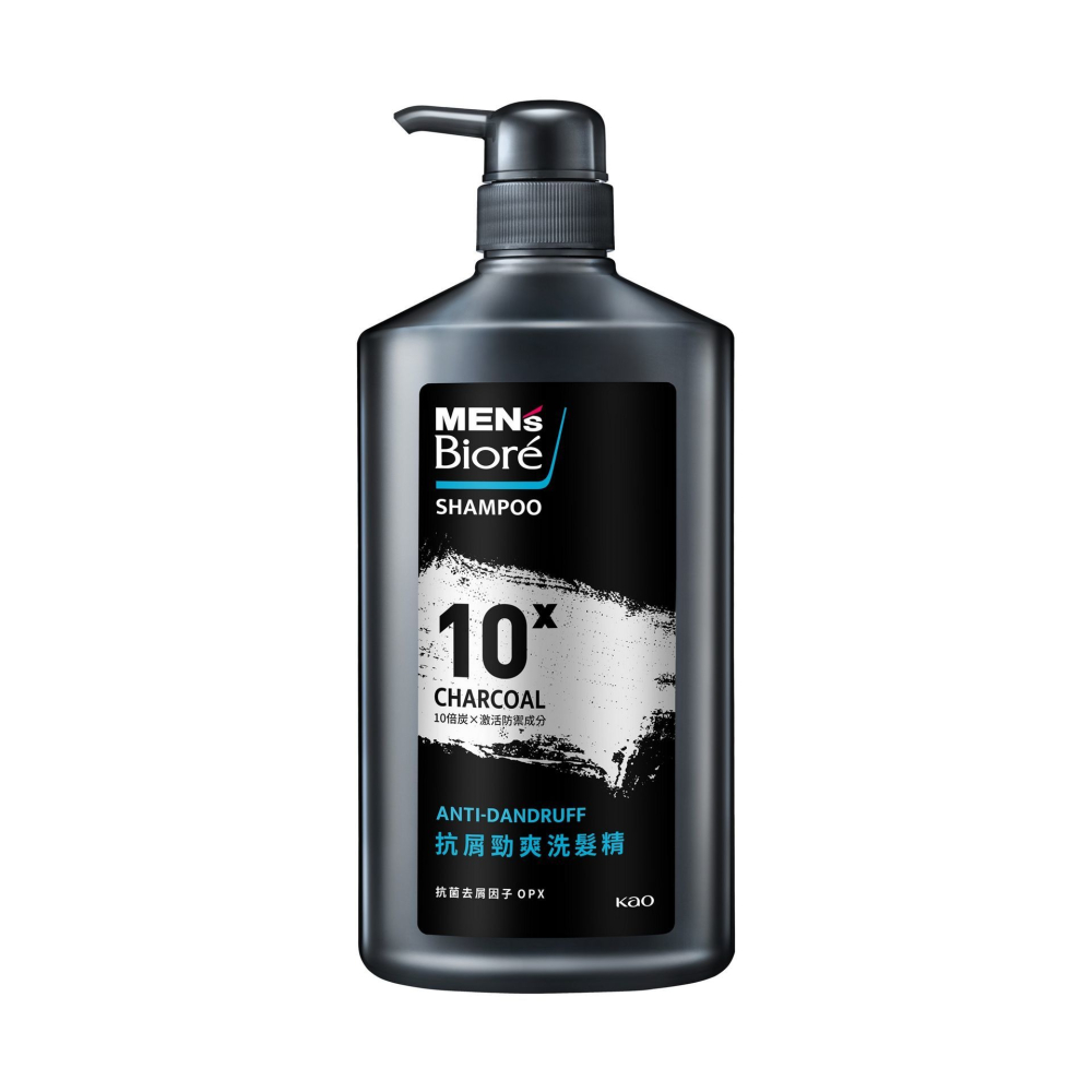 【MEN＇s Biore】10倍炭男性專用洗髮精750g-(抗屑勁爽/去頭皮味/調理控油)-細節圖5