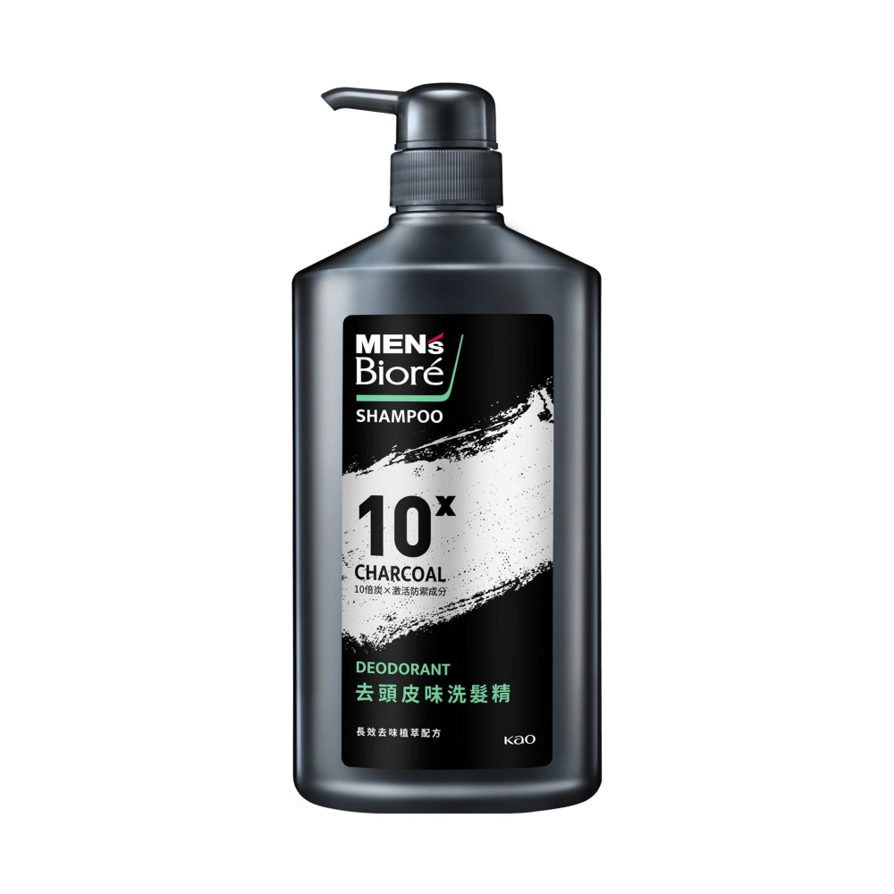 【MEN＇s Biore】10倍炭男性專用洗髮精750g-(抗屑勁爽/去頭皮味/調理控油)-細節圖6