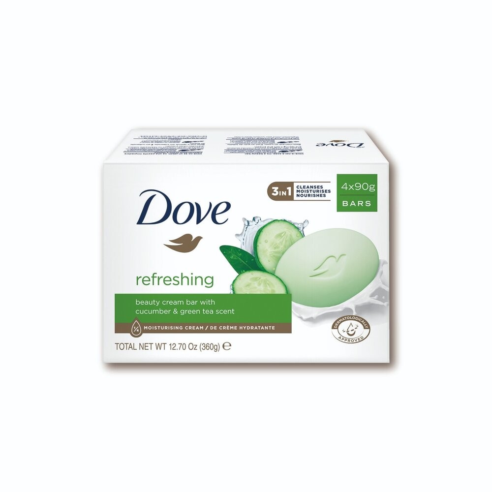 【Dove多芬】潔膚塊90g×4入(滋養柔嫩/清爽水嫩)-細節圖3