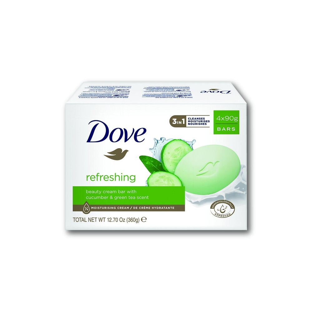 【Dove多芬】潔膚塊90g×4入(滋養柔嫩/清爽水嫩)-規格圖8