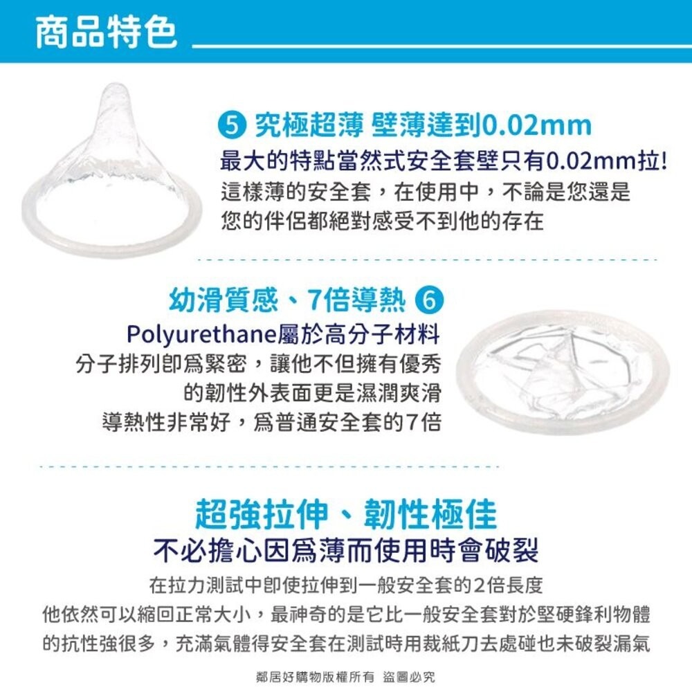 【sagami 相模元祖】002超激薄保險套-3入/12入裝-細節圖4