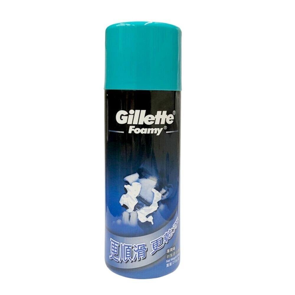 【Gillette 吉列】薄荷味/檸檬味刮鬍泡210g-規格圖5
