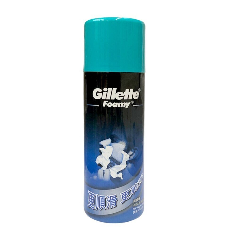 【Gillette 吉列】薄荷味/檸檬味刮鬍泡210g-規格圖4