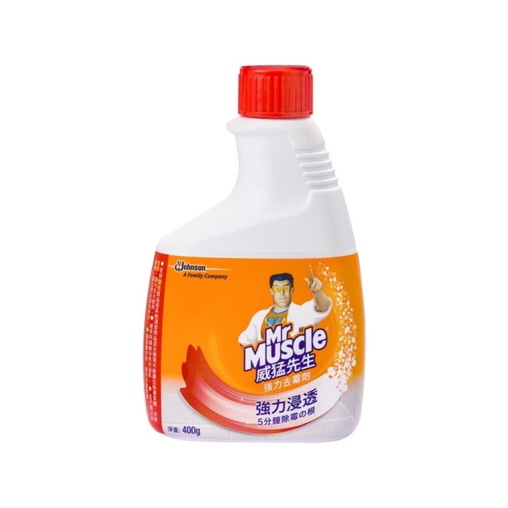 【威猛先生】強力去霉清潔劑400g-(噴槍瓶/重裝瓶) 浴室  磁磚 發霉-規格圖6