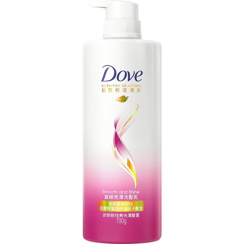 【Dove多芬】全系列洗髮乳/潤髮乳700ml-舊版(去屑修護/直順亮澤/清爽淨化)-規格圖8