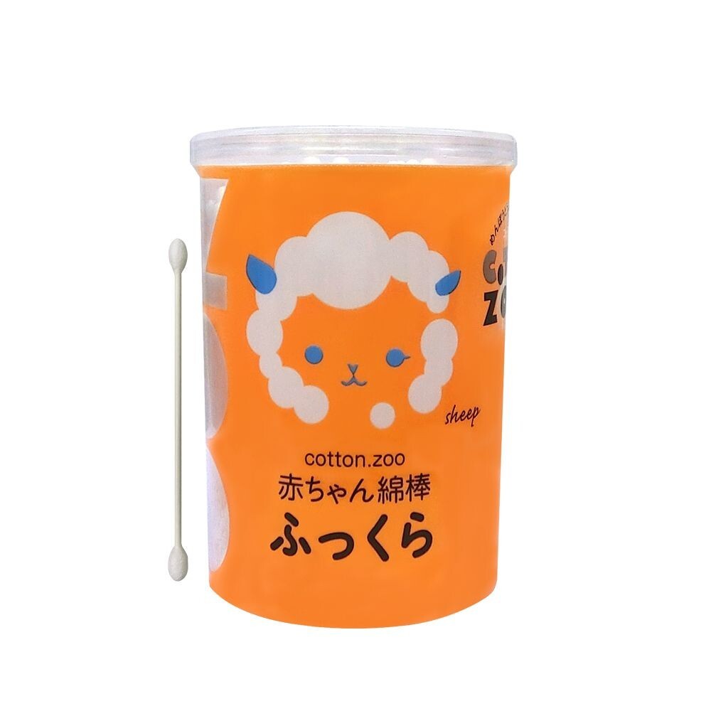 【COTTON ZOO】日本清潔棉棒系列-(超細嬰幼兒專用/黑色嬰幼兒專用/螺旋嬰幼兒專用/超細紙軸水滴型/超柔軟大頭型-細節圖8
