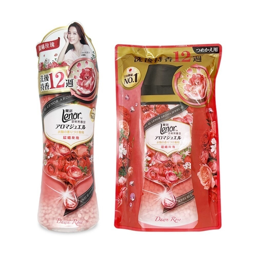 【Lenor蘭諾】衣物芳香豆-(罐裝520ML/補充包455ML)(晨曦玫瑰/甜花石榴/清晨草木/甜柔麝香/青檸紫羅蘭)-規格圖11