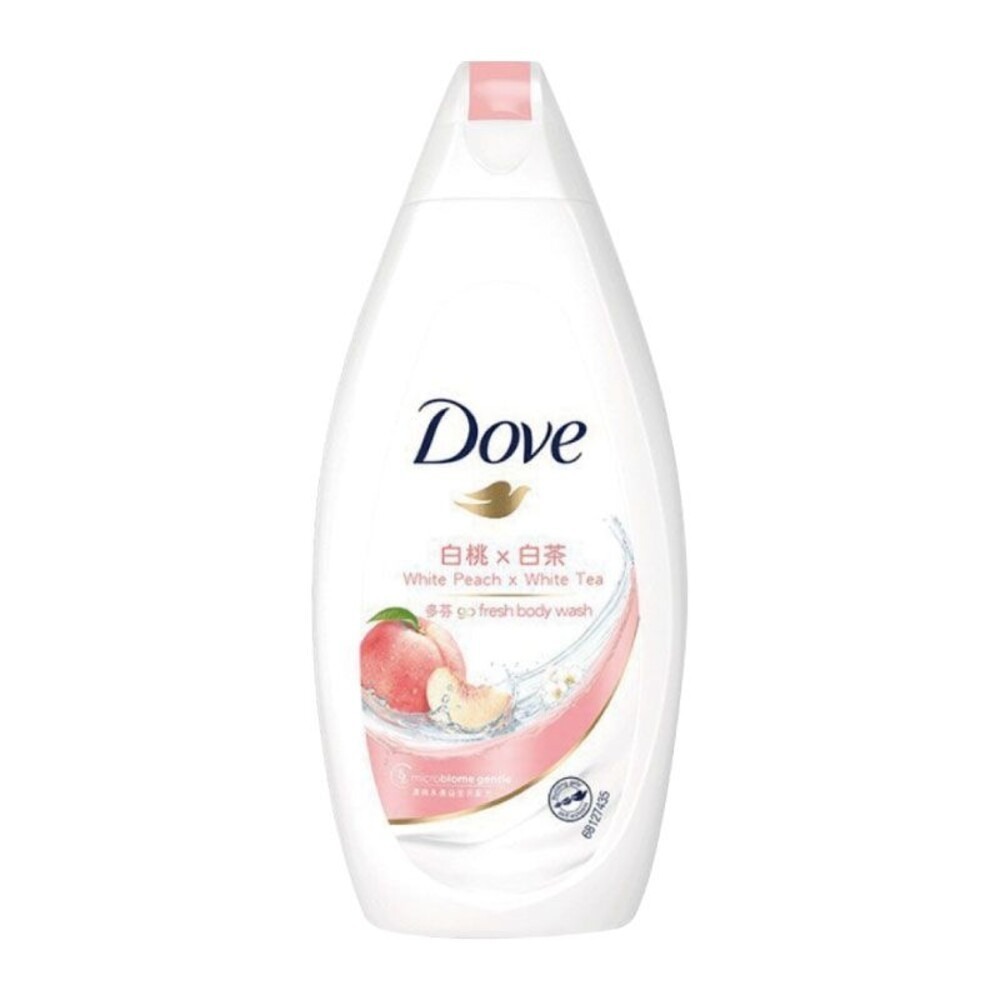 【Dove多芬】沐浴乳200ml-滋養柔嫩/桃悅水透-批發 大宗採購-細節圖6