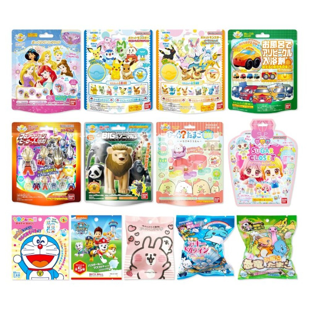 【BANDAI萬代】日本泡澡入浴球-新舊包裝隨機(內有多種款式) 泡澡球 沐浴球 入浴劑-細節圖2