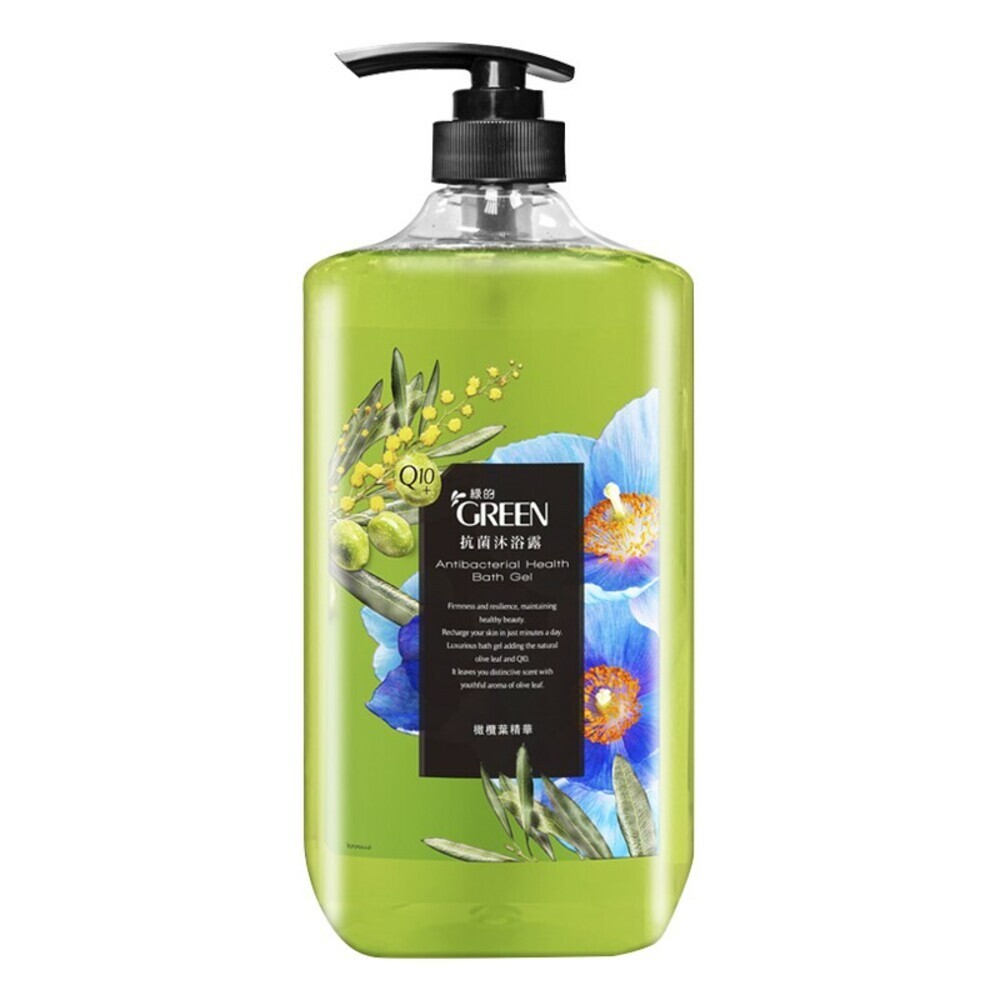 綠的 抗菌沐浴露1000ml-(蘋果玫瑰 / 洋梨小蒼蘭 / 橄欖葉 / 澄花燕麥)-規格圖7