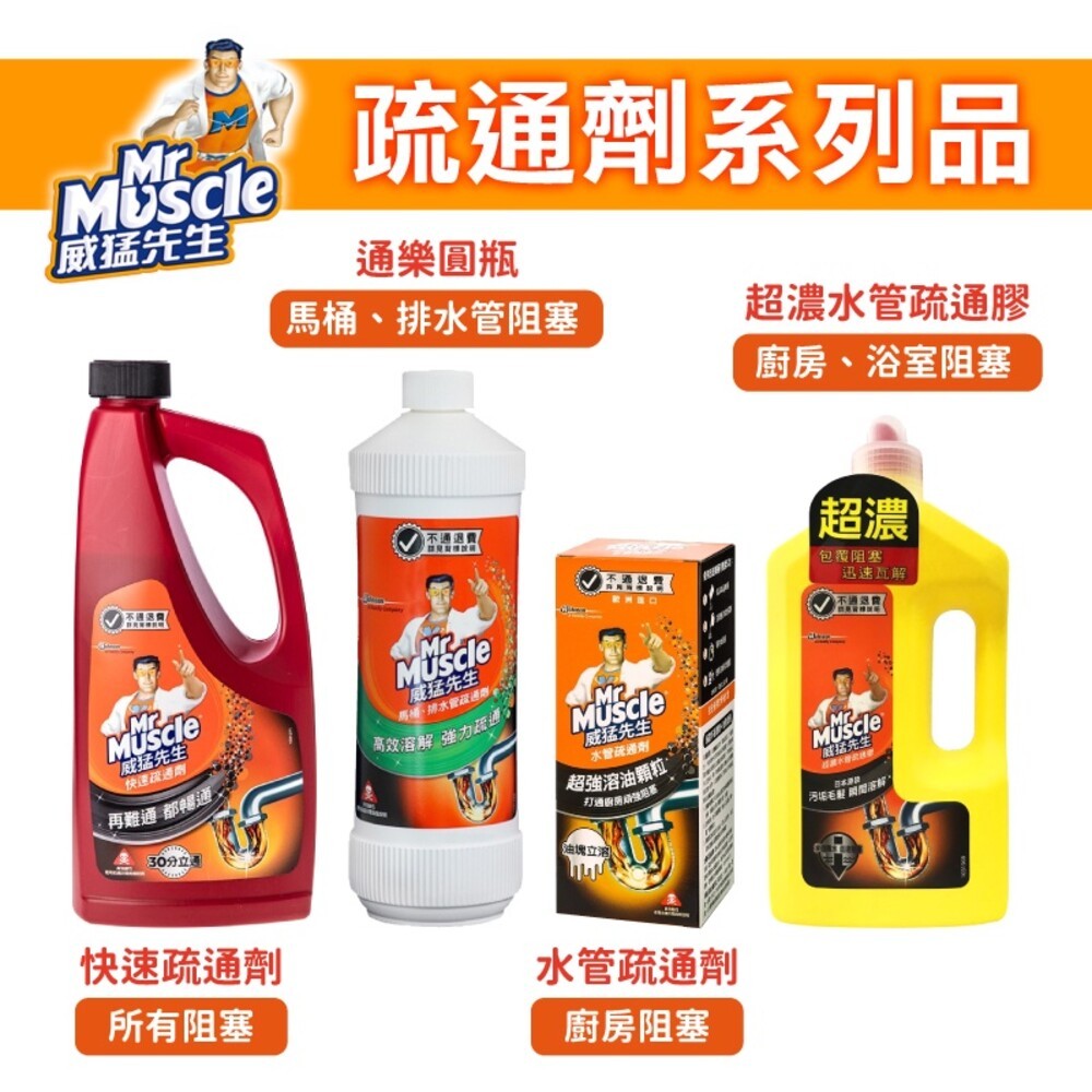 【威猛先生】超濃水管疏通膠800g-細節圖4