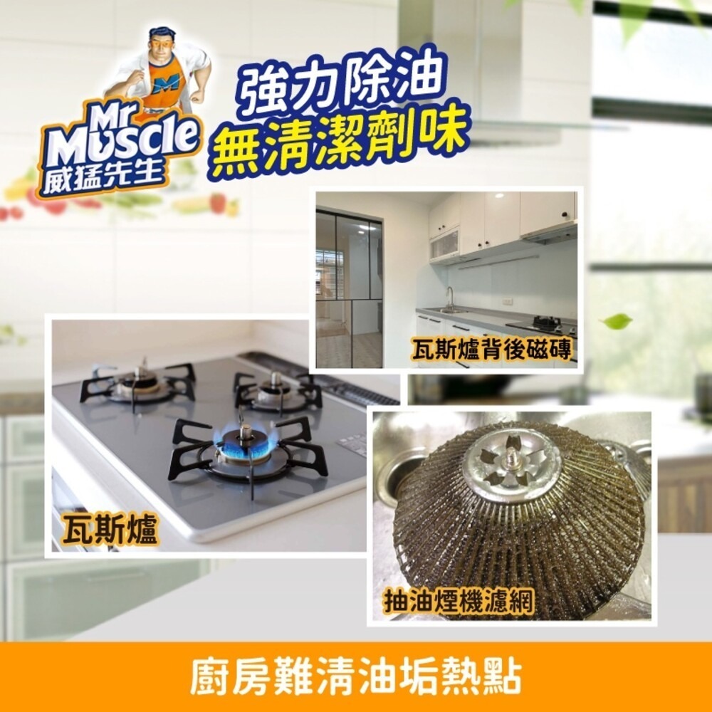 【威猛先生】廚房全效清潔劑500g-超強效-細節圖5