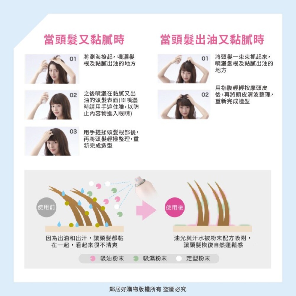 【LUCIDO-L樂絲朵-L】 乾髮控油噴霧108mL-(清新皂香/晨露花果/淨澈玫瑰) 乾洗髮 蓬鬆-細節圖4