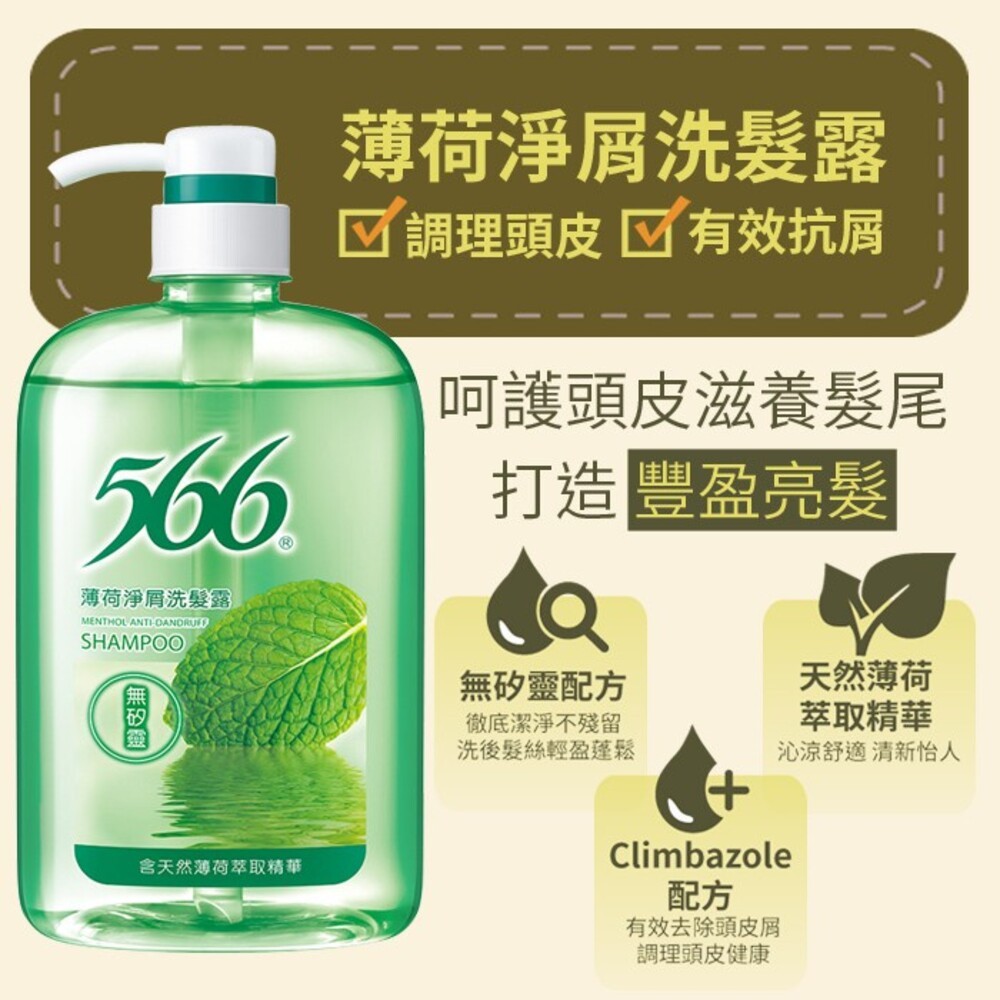 【566】洗髮露800g-(薄荷淨屑/咖啡因控油)-細節圖3