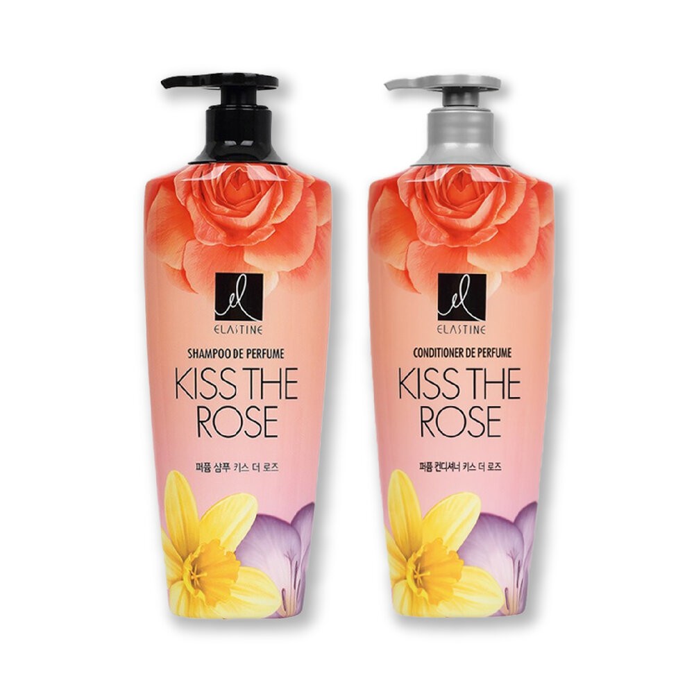 【Elastine伊絲婷】奢華香水洗髮精/潤髮乳600ml-(甜蜜愛戀/永恆珍愛/大馬士革玫瑰/春日戀曲) ES-規格圖9