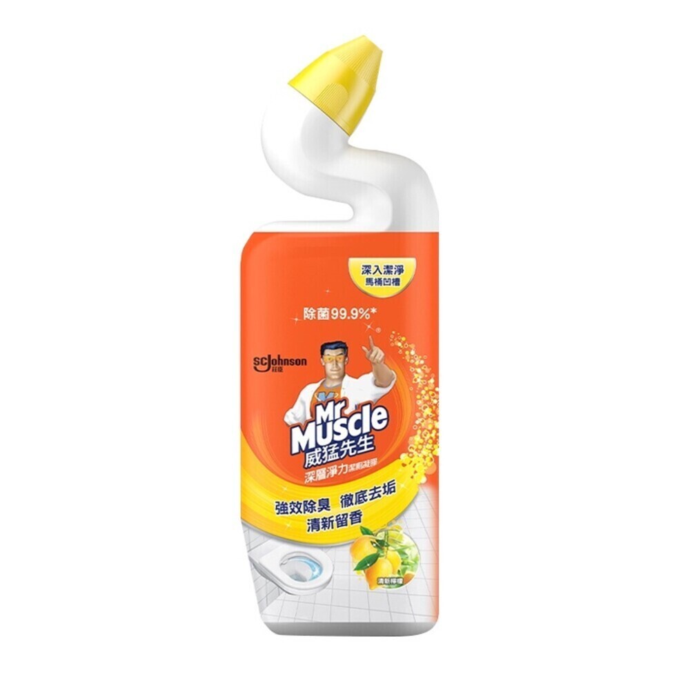 短效期良品 -【威猛先生】深層淨力潔廁凝膠750mL-(清新海洋/清新檸檬/璀璨花舞)  馬桶清潔  去汙-規格圖4