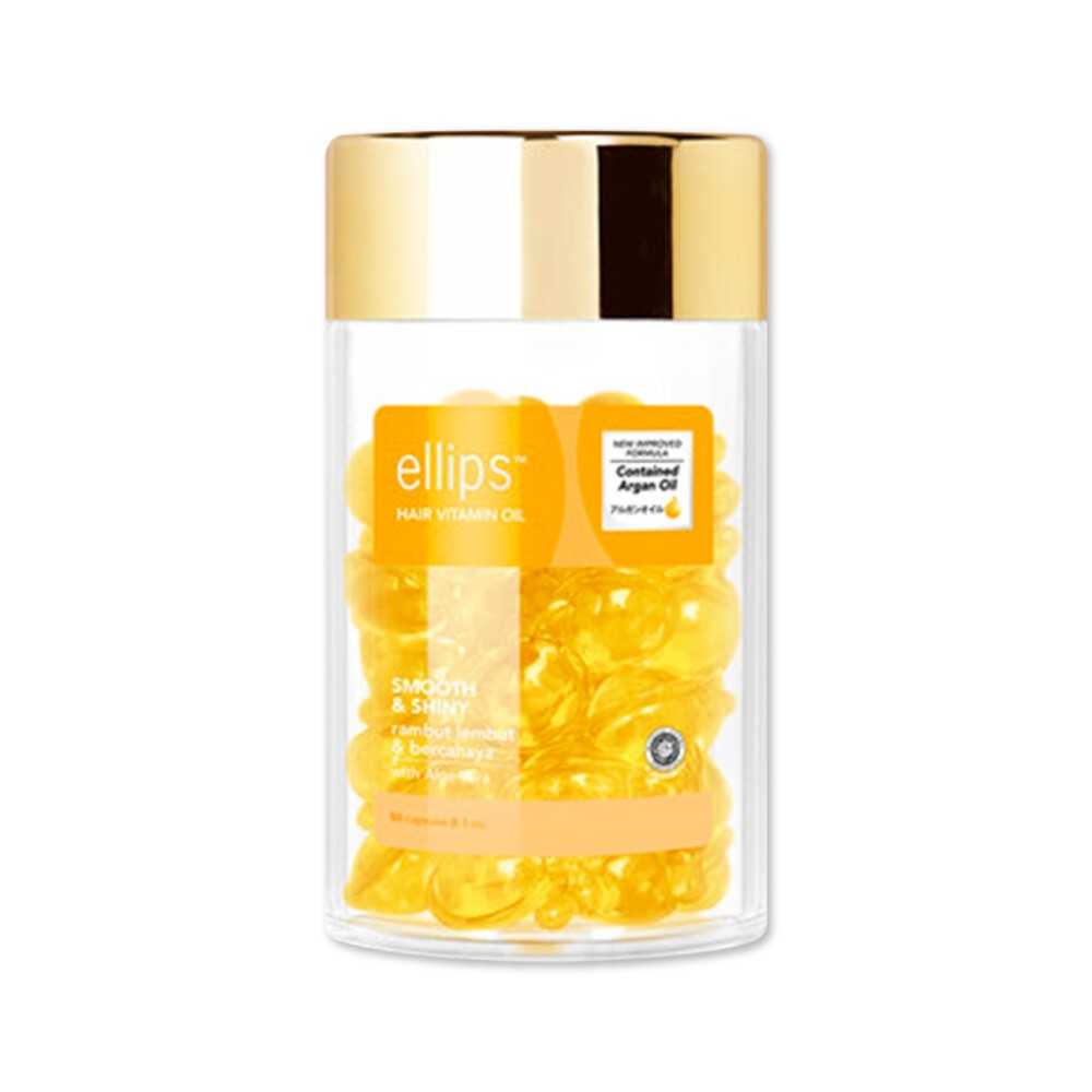印尼【ellips】膠囊式護髮精油50粒-(紫-護色/粉-修護/黃-柔順/黑-亮麗/橘-毛躁)-規格圖8