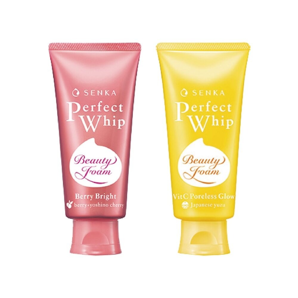 【SENKA專科】超微米潔顏系列100g-(明亮梅果潔顏乳/毛孔淨化潔顏乳)-細節圖2