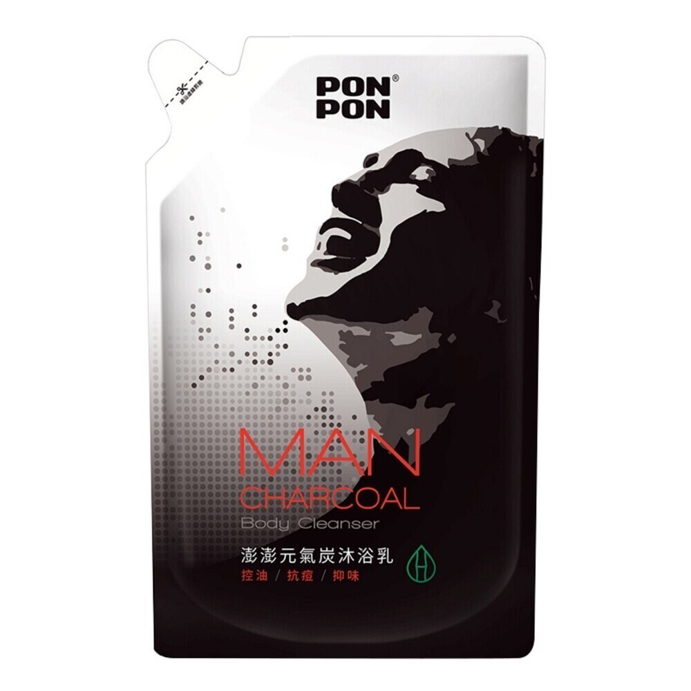 【PON PON澎澎】MAN元氣炭沐浴乳-(罐裝850ml/補充包700ml)-規格圖4