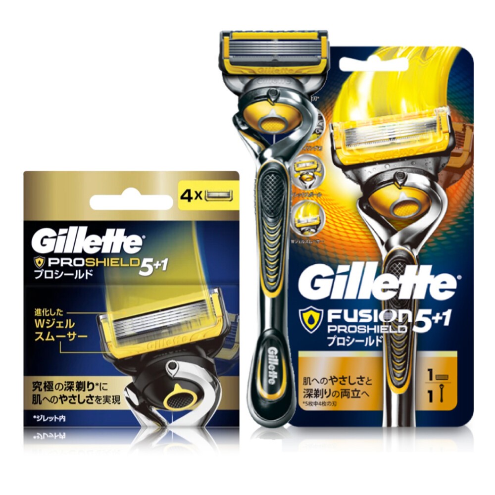 Gillette吉列 鋒護Proshield潤滑剃鬍/刮鬍刀(1刀架1刀頭)【內有另賣補充】-細節圖2
